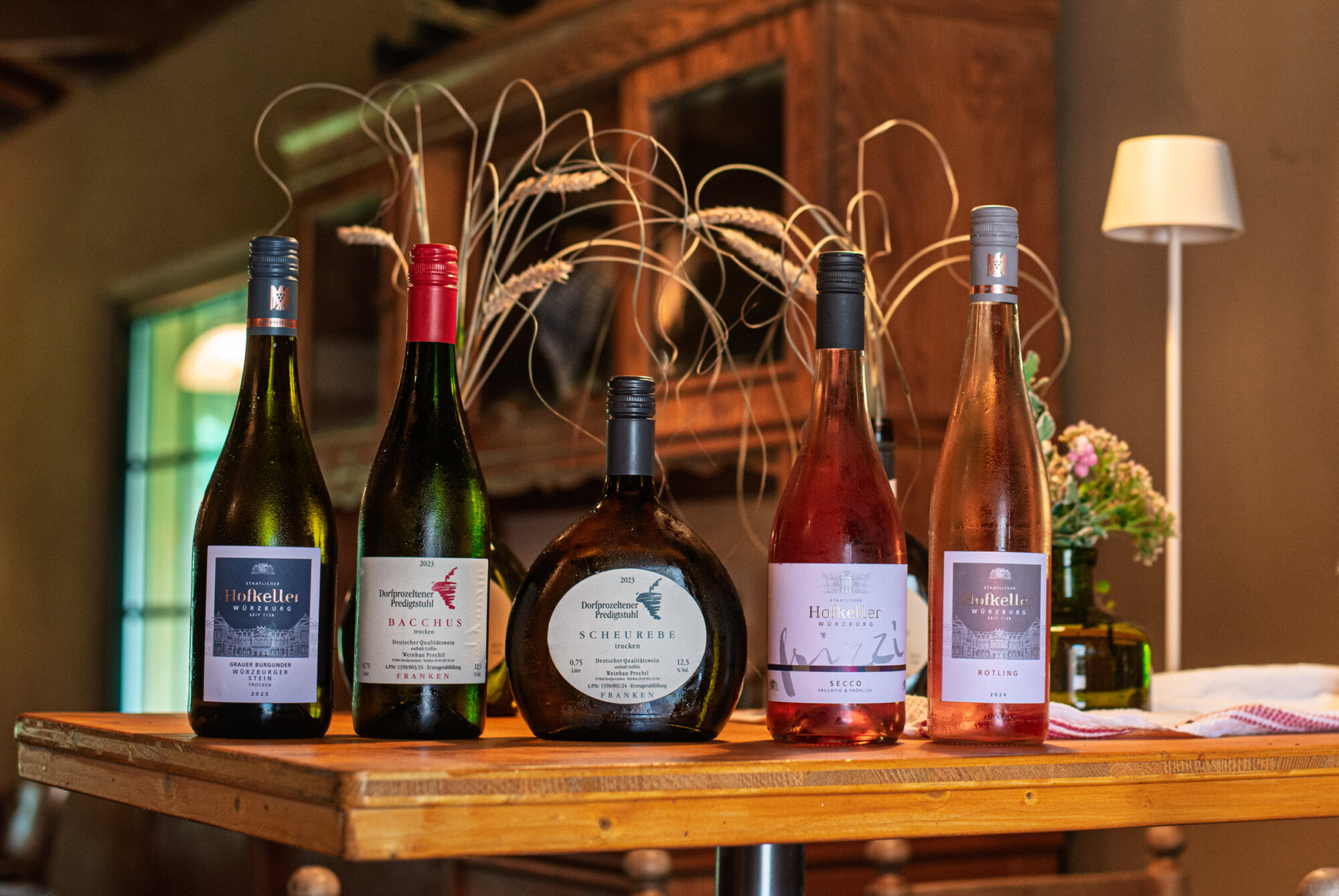 Weinprobe bei Wehdebrocks