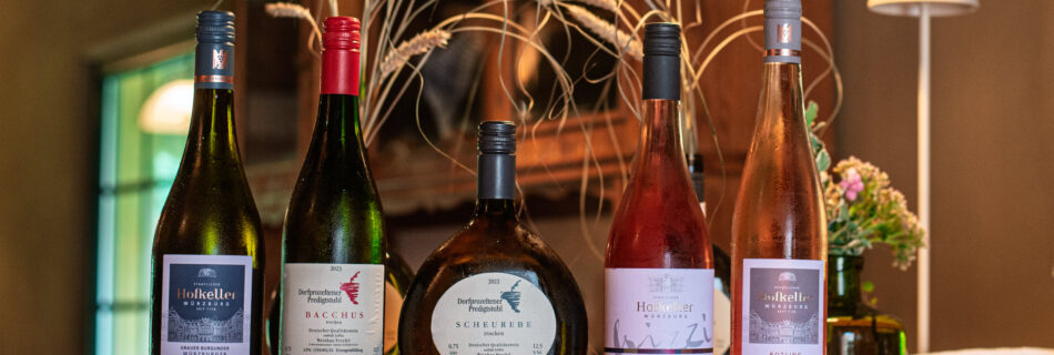 Weinprobe bei Wehdebrocks